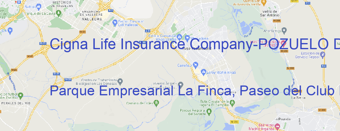 Oficina Cigna Life Insurance Company POZUELO DE ALARCON